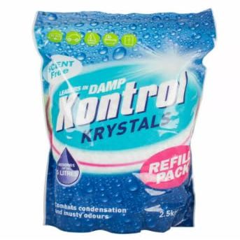 TRTO 1Pcs 2.5Kg Damp Control Refill Bag Fast-Acting Moisture Absorber for Humidity & Mould