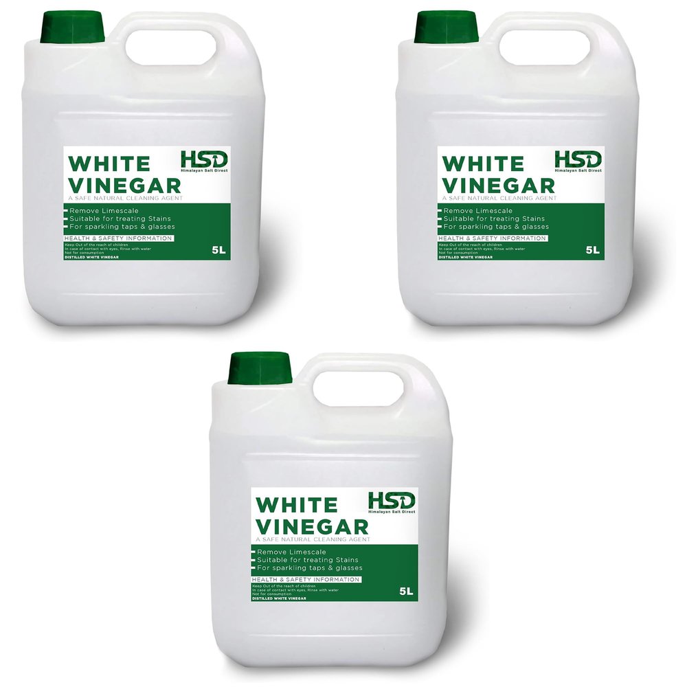 Golden Swan White Vinegar, 5 l (Pack of 3)