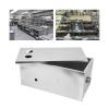 3 Stage Stainless Steel Grease Trap Interceptor for Kitchen Restaurant 50x25cm Dual Outlet Compatible with Commercial Drain Systems view 3
