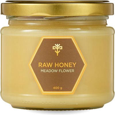 Earthbreath Meadow Raw Honey 400g 100% Raw & Natural  Sustainably Harvested  Rich in Natural Goodness  No Artificial Additives