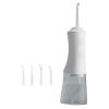 Water Flosser Cordless Oral Irrigator,Intelligent Power-Off,3 Modes of Adjustment,with 4 Functional Nozzles,360 Rotation,300ml Water Tank,IPX7 Waterproof,Essential for Home and Travelling (White) view 1