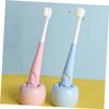 Ipetboom 2pcs Boys and Girls Toothbrush Newborn Tooth Cleaning Brush Shower Teeth Years Oral Care Toothbrush for Toddlers view 2