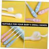 Ipetboom 2pcs Boys and Girls Toothbrush Newborn Tooth Cleaning Brush Shower Teeth Years Oral Care Toothbrush for Toddlers view 3
