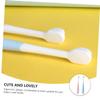Ipetboom 2pcs Boys and Girls Toothbrush Newborn Tooth Cleaning Brush Shower Teeth Years Oral Care Toothbrush for Toddlers view 4