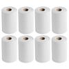 8 Rolls 2400 Sheets White Kitchen Roll 2 Ply Strong & Absorbent Paper Towels Durable & Disposable Napkin for Kitchen Household Cleaning & Spills Dirt Greas Soft Ideal for Home Restaurants & Catering view 1