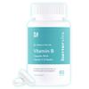 Bettervits Vitamin B-Complex High Strength - Vitamins B1, B2, B3, B5, B6, B12 | Immune Support with Choline, Biotin, Folate, Vitamin C - Daily Energy and Metabolism for Men and Women - 60 Capsules view 1