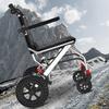 12 Inch Ultra Lightweight Wheelchairs for Adults,Wheelchairs Folding Lightweight with Handbrake and Swing-Away Footrest,45cm Widened Seat Travel Wheelchair with Storage Bag,No Assembly Required view 1