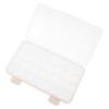 minkissy Strong Sealing Medicine Organizer Portable Pill Box for Tablets Vitamins Storage Case view 1