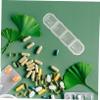 minkissy Strong Sealing Medicine Organizer Portable Pill Box for Tablets Vitamins Storage Case view 4