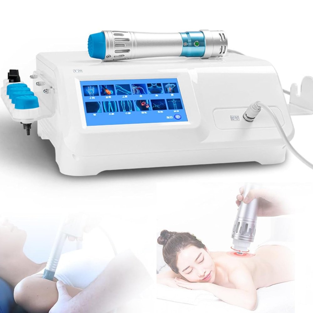 Extracorporal Shockwave Therapy Machine ED Treatment, 10 Heads Muscle and Bone Tissue Regeneration Shock Wave Therapy Machine