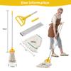 Commercial mop with Extra Two mop Heads view 2