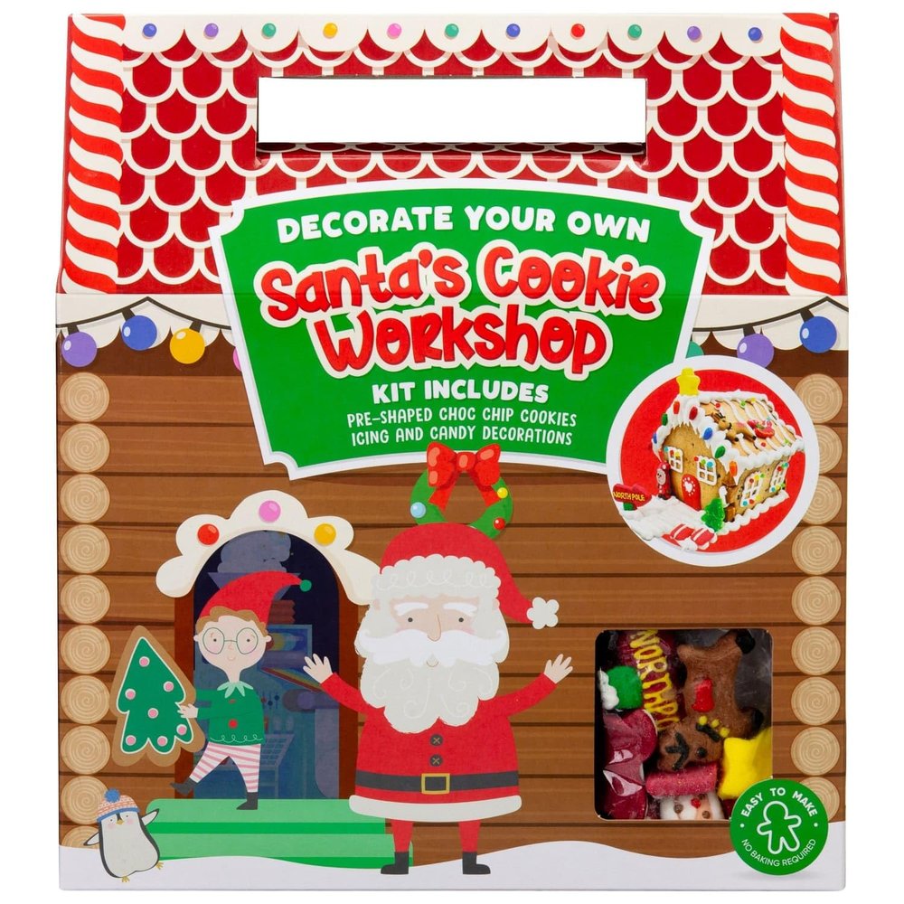 Decorate Your Own Santa's Cookie Grotto 410g - Decorate Your Own Santa's Cookie Grotto This Christmas With Your Family And Friends - Weight: 410g (Approx.)