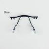 100 Pieces Glasses Nose Pad Arm Metal Frameless Optical Frame Nose Pad Bracket Glasses Accessories(Coffee) view 2