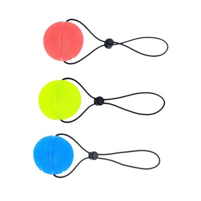 Healeved 3pcs Hand Grip Balls for Stress Relief Squeeze Exercise Balls for Therapy Strength Trainers for Adults