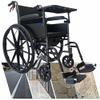 12 1/2x2 1/4 Solid Rear Wheels, 12 Inch Manual Wheelchairs Replacement Wheel, PU Solid Non-Inflatable Tire, Rear Wheel Assembly, Bearing: 1/2" (12mm) (2 PCS) view 4