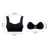 LTEJUMQ Breast Enhancer Massager Bra, 5 Massage Intensities, Intelligent Heating To Relieve Chest Pain, Electric Breast Enlargement Device Breast Enhancer Massager Bra with Hot Compress Chest view 2