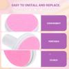 Beaupretty 10pcs Baby Nail File Pads Nail Trimmer Replacement Electric Grinding Heads for Standard Suits to Newborn Infant view 4