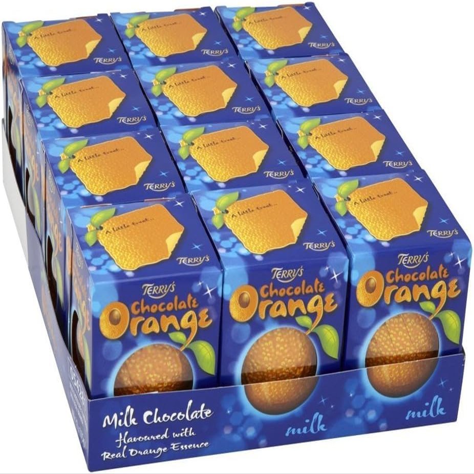 12 x Terry's Orange Milk Chocolate Box 145G