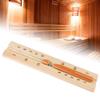 NUZBCPETR Wood Sauna Sand Clock Timer Accurate Heat Resistant Wall Mounted Sand Timer for Spa/Bath/Coffee House/Restaurant view 2