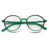 ABETOS Blue Light Blocking Reading Glasses for Women Men Retro Round Frame Computer Readers Eyeglasses for Reading Gaming 0.0 1.0 1.5 2.0 2.5 3.0, Green+3.0 view 1