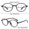ABETOS Blue Light Blocking Reading Glasses for Women Men Retro Round Frame Computer Readers Eyeglasses for Reading Gaming 0.0 1.0 1.5 2.0 2.5 3.0, Grey+0.0 view 2