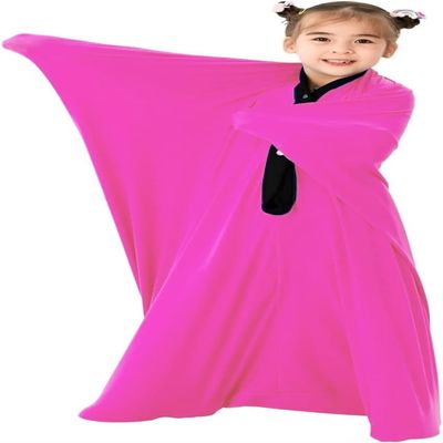 Body Sock for Children and Adults Body Sock Full-Body Wrap to Relieve Stress Stretchy(Rosa,XL)