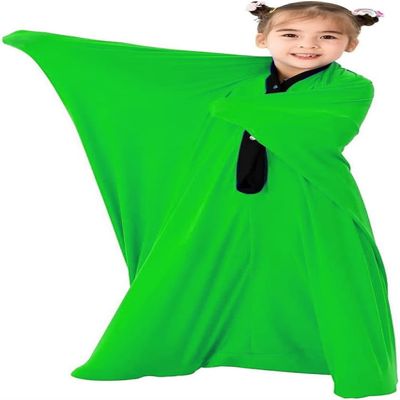 BANTASE Sensory Sack Body Sock For Special Needs & Autism Sensory Body Socks For Kids In A Calming(Grn,XL)