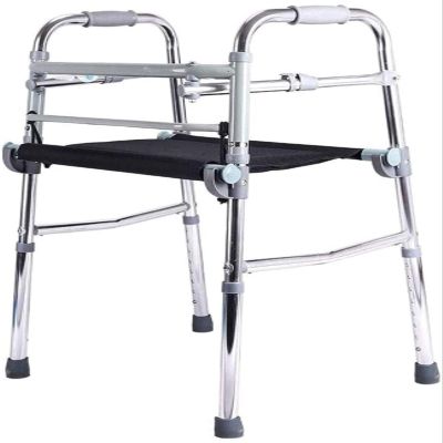 CVNIMV Rollator Walker Folding with Seat - Lightweight Walking Frame with Grip - Mobility Transport Aid for Elderly Seniors Handicap - Walking Stick Adjustab Yearn for Independe
