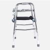 CVNIMV Rollator Walker Folding with Seat - Lightweight Walking Frame with Grip - Mobility Transport Aid for Elderly Seniors Handicap - Walking Stick Adjustab Yearn for Independe view 3