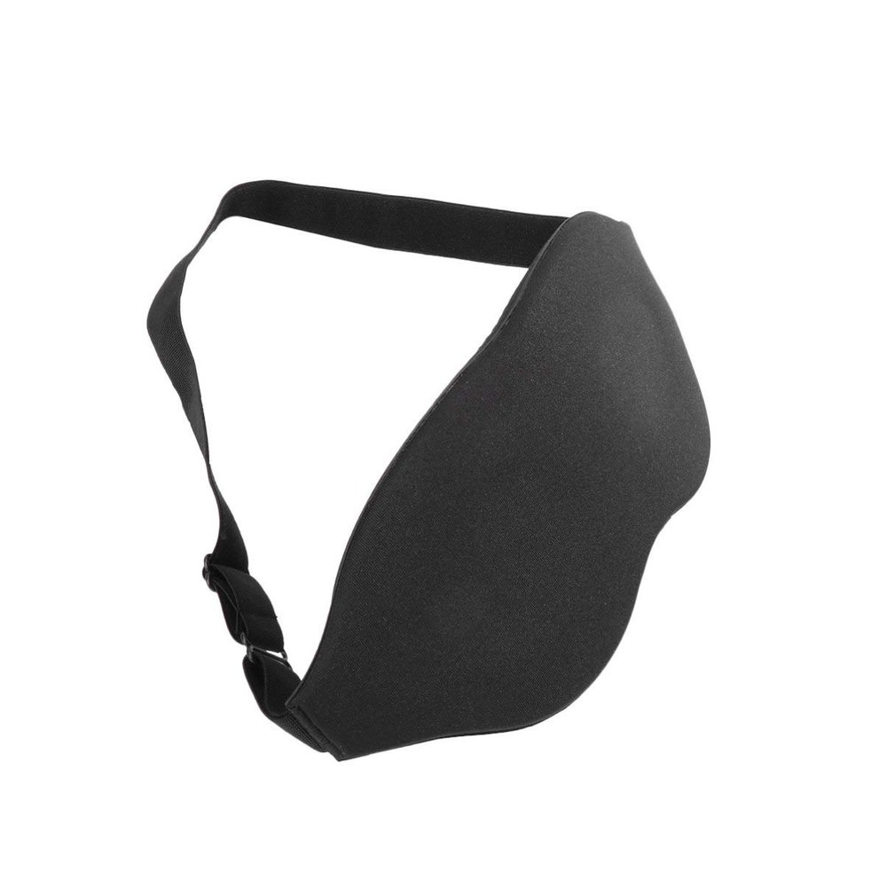 Ipetboom Sleep Eyeshade for Blackout Stereoscopic Design Adjustable Buckle for Home Travel Office Use