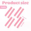 4 Pairs Glasses Comfort Ear Pads,Glasses Ear Cushions,Glasses Arm Covers,Soft Knitted Cotton Ear Pads for Glasses,Pink Glasses Legs Cushions Glasses Reading Sports Sunglasses Glasses Grips Behind Ears view 2