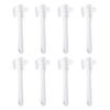 Denture Brush Double Head Denture Brush, 8pcs Double Head Denture Cleaning Toothbrush, False Teeth Cleaning Toothbrush, Portable Double-Sided Brush view 1