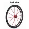 2Pcs 24 Inch Wheel Replacement for Sports Wheelchair, 211 (25-540) Inflatable Rear Wheel, Aluminum Hubs with 0.5in(1/2") Bearings view 4