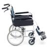 1 Pair 16 Inch Wheel Replacement for Wheelchairs, 161.75 Solid Rear Wheels Assembly, Polyurethane Tires, Aluminum Alloy Spoke Hub view 2