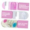 Ipetboom Baby Finger Toothbrush 9pcs Silicone Infant Oral Cleaning Brush Set with Storage Box, Double-Sided Toddler Teeth Cleaner for Newborns 0-3 Years view 4