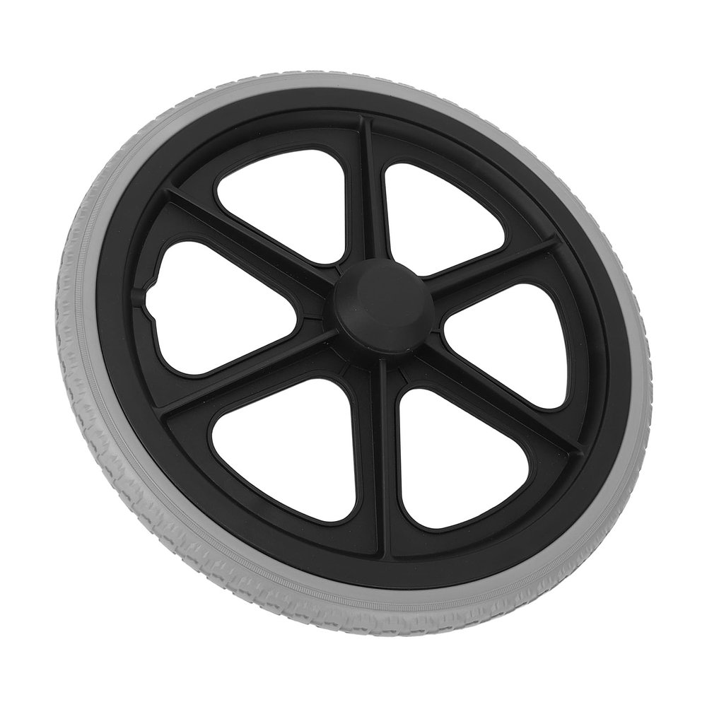14 Inch Wheelchair Wheel Replacement Sturdy PU Material for Wheelchairs Walkers Seniors Blue
