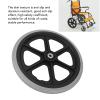14 Inch Wheelchair Wheel Replacement Sturdy PU Material for Wheelchairs Walkers Seniors Blue view 2