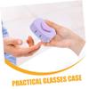 HOMOCONO 2sets Leakproof Storage Box Portable Lens Cases Tightly Sealed for Makeup Outdoor Use view 3