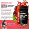 Nitro Boost Enhanced Circulation Support with Beetroot, PineBark, Grapeseed, & Garlic Promotes Blood Flow, Leg Circulation, Varicose Veins, Vessels, Energy, Performance | 60 Capsules | Healer Labs view 3
