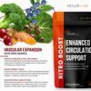 Nitro Boost Enhanced Circulation Support with Beetroot, PineBark, Grapeseed, & Garlic Promotes Blood Flow, Leg Circulation, Varicose Veins, Vessels, Energy, Performance | 60 Capsules | Healer Labs view 4
