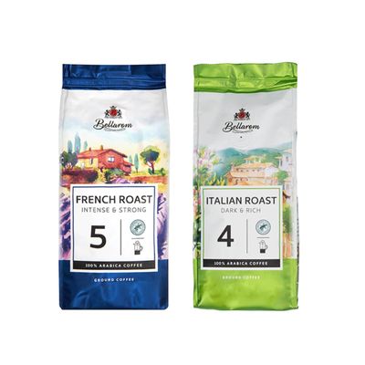 French and Italian ground coffee 227 gr. (pack of 2 total 454 gr.)