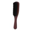 AUTSUPPL Mens Hair Brush Beard Brush Boar Bristle Wooden Handle Curly Hair Grooming Tool for Men view 1