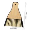 WHAMVOX Mini Broom and Dustpan Set Nylon Soft Bristles for Desktop Cleaning for Small Spaces and Cobweb Removal Includes Dustpan and Brush view 3