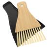 TOGEVAL Mini Broom and Dustpan Set Nylon Soft Bristles Small Dustpan and Brush Set for Desktop Cleaning for Kitchen and Home Use view 1