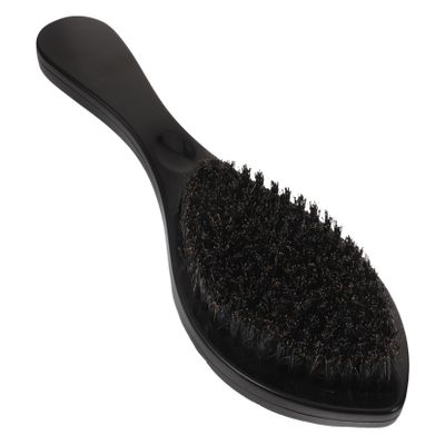 SOESFOUFU Bristle Beard Brush for Men Portable Wooden Handle Grooming Hair Brush Detangling and Cleaning Beard Styling Tool