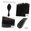 SOESFOUFU Bristle Beard Brush for Men Portable Wooden Handle Grooming Hair Brush Detangling and Cleaning Beard Styling Tool view 2
