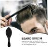 SOESFOUFU Bristle Beard Brush for Men Portable Wooden Handle Grooming Hair Brush Detangling and Cleaning Beard Styling Tool view 4