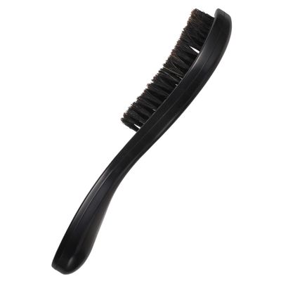Baluue Mens Beard Brush Wooden Handle Boar Bristle Hair Brush for Beard Grooming and Mustache Styling Suitable for Daily Facial Hair Care