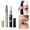 Portable Electric Eyebrow Shaver Heating Eyelash Curler For Women Face Hair Removal Device For Travel And Home Use view 2