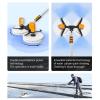 24Ft Window Cleaning Pole, 29 Ft Hose Fed Water Solar Panel Cleaner Brush, Cleaning Width 65Cm Extendable Conservatory Brush Equipment Kit,Dual-Use view 4
